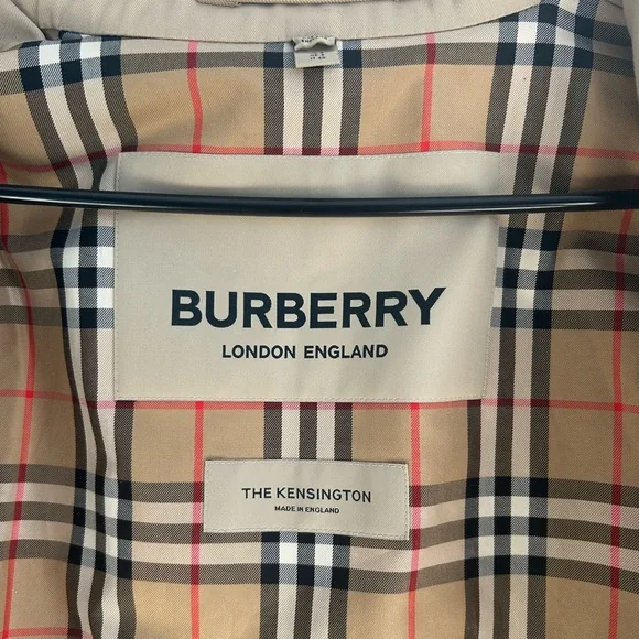 Burberry Honey Kensington Long Trench Coat